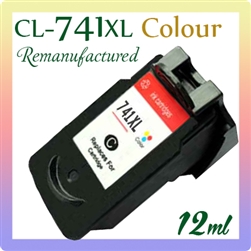 CL-741XL, Colour Ink (Remanufactured), Canon MG2170, MG2270, MG3170, MG3570, MG3670, MG4170, MG4270, MX377, MX397, MX437, MX457, MX477, MX517, MX527, MX537, TS5170