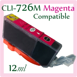 CLI-726M (Compatible), Canon iP4870, iP4970, iX6560, MG5170, MG5270, MG5370, MG6170, MG6270, MG8170, MG8270, MX886, MX897