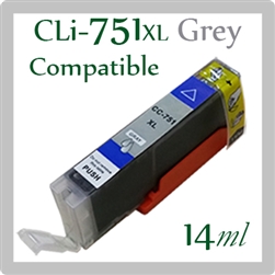 CLI-751XL Gy (Compatible), Canon iP8770, MG6370, MG7170, MG7570