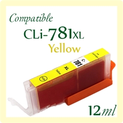 CLI-781XL Y (Compatible), Canon TR 8570, TS TS707, TS6370, TS8170, TS8270, TS8370, TS9170, TS9570