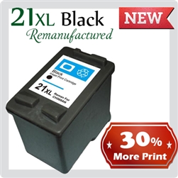 21XL, Black Ink (Compatible), Deskjet 1402, 1410, 3920, 3940, D1360, D1460, D1550, D1560, D2360, D2460, F370, F380, F2120, F2179, F2180, F2235, F2275, F2276, F2280, F2288, F4185, OfficeJet 4355, PSC 1400, 1402, 1410