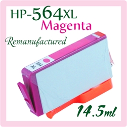 564XL Magenta (Compatible), Deskjet 3070a, 3520, OfficeJet 4610, 4620, 4622, Photosmart 5510, 5520, 6510, 6520, 7510, 7520, B109, B110a, B8550, C5380, C6375, C6380, D5460, D7560, Photosmart Plus B209a, B210a, Photosmart Premium C309, C310a, C410a, C510a