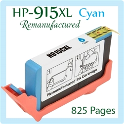 915XL Cyan (Compatible), OfficeJet Pro 8010, 8020, 8030