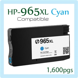 965 XL Cyan (3JA81AA, Compatible), OfficeJet Pro 9010, OfficeJet Pro 9020