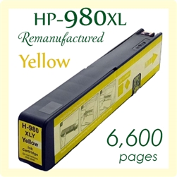 980XL Yellow (Compatible), HP Officejet Enterprise Color X555dn, X555xh, X585dn, X585f, X585z