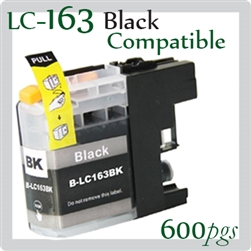 LC163 Black (Compatible), Brother, DCPJ152w, DCPJ552dw, DCPJ752dw, MFCJ245, MFCJ470dw, MFCJ650dw, MFCJ870dw