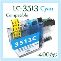 LC3513 Cyan (Compatible), Brother, DCPJ572dw, MFCJ491dw