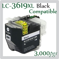 LC3619XL Black (Compatible), Brother, MFCJ2330dw, MFCJ2730dw, MFCJ3530dw, MFCJ3930dw