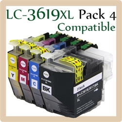 LC3619XL Set (Compatible), Brother, MFCJ2330dw, MFCJ2730dw, MFCJ3530dw, MFCJ3930dw