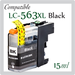 LC563 Black (Compatible), Brother, MFCJ2310, MFCJ2510, MFCJ3520, MFCJ3720