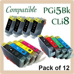 CLI-8, Pack of 8 (Compatible)