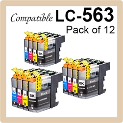 LC563 Pack of 12 (Compatible)