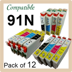 91N, Pack of 12 (Compatible)