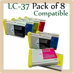 LC37, Pack of 8 (Compatible) CHOOSE any 8 Colours.