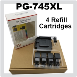 PG-745 (Refill Kit), Canon iP2870, iP2872, MG2470, MG2570, MG2970, MG3060, MG3070, MX497, TR4570, TR4670, TS207, TS307