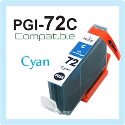 PGI-72C Cyan (Compatible), PIXMA PRO-10, PRO10, PGI72. PGI-72