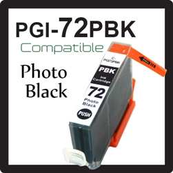 PGI-72PBK Photo Black (Compatible), PIXMA PRO-10, PRO10, PGI72. PGI-72