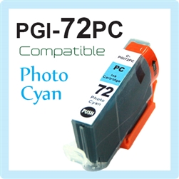 PGI-72PC Photo Cyan (Compatible), PIXMA PRO-10, PRO10, PGI72. PGI-72