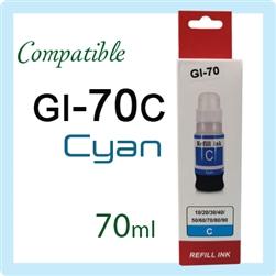 GI-70 C (Compatible), Canon G5070, G6070, G7070, GM2070, GM4070