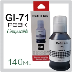 GI-71 PGBK (Compatible), Canon G3730, G3770, G4770, G1020, G2020, G2060, G3020, G3060