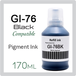 GI-76 BK (Compatible), Canon Maxify GX5070, GX6070, GX7070