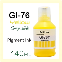 GI-76 Y (Compatible), Canon Maxify GX3070, GX5070, GX6070, GX7070