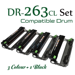 Brother DR-263CL Drum (Compatible), HL-L3210cw,  HL-L3230cdn,  HL-L3270cdw, DCP-L3551cdw, MFC-L3735cdn, MFC-L3750cdw, â€‹MFC-L3770cdw