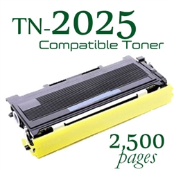 Brother TN-2025 (Compatible), HL-2030, HL-2035, HL-2037, HL-2040, HL-2070N, DCP-7010, DCP-7020, MFC-7220, MFC-7225N, MFC-7420, MFC-7720, MFC-7820N, FAX-2820, FAX-2920