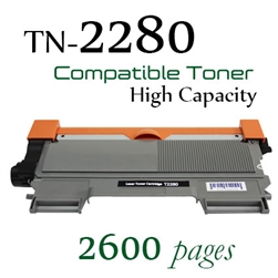 Brother TN-2280 (Compatible), HL-2130, HL-2240D, HL-2250DN, HL-2270DW, DCP-7055, DCP-7060D, DCP-7065DN, MFC-7290, MFC-7360, MFC-7470D, MFC-7860DN, MFC-7860DW, FAX-2840, FAX-2950