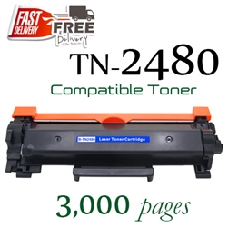 Brother TN-2480 (Compatible), HL-L2375DW, DCP-L2535DW, DCP-L2550DW, MFC-L2715DW, MFC-L2750DW