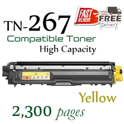 Brother TN-267 Yellow (Compatible), HL-L3210cw,  HL-L3230cdn,  HL-L3270cdw, DCP-L3551cdw, MFC-L3735cdn, MFC-L3750cdw, MFC-L3770cdw