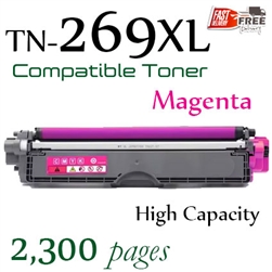 Brother TN269XL Magenta (Compatible) ,  HL-L3240CDW, HL-L3280CDW, DCP-L3560CDW, MFC-L3760CDW,  MFC-8390CDW