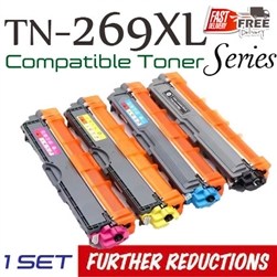 Brother TN269XL Set (Compatible) ,  HL-L3240CDW, HL-L3280CDW, DCP-L3560CDW, MFC-L3760CDW,  MFC-8390CDW