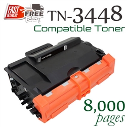 Brother TN-3448 (Compatible), HL-L5000d, HL-L5100dn, HL-L6200dw, HL-L6400dw, MFC-L5700dn, MFC-L5900dw, MFC-L6900dw