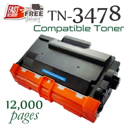 Brother TN-3478 (Compatible), HL-L5000d, HL-L5100dn, HL-L6200dw, HL-L6400dw, MFC-L5700dn, MFC-L5900dw, MFC-L6900dw