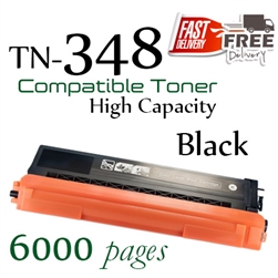 Brother TN-348 Black (Compatible), HL-4140cn, HL-4150cdn, HL-4570cdwt, HL-4570cdw, MFC-9465cdn, MFC-9560cdw, MFC-9970cdw