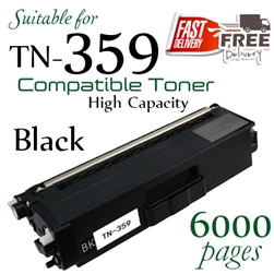 Brother TN-359 Black (Compatible), HL-L8250cdn, L8350cdw, MFC-L8600cdw, MFC-L8850cdw, MFC-L9550cdw