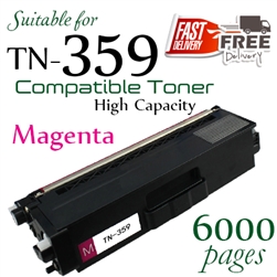 Brother TN-359 Magenta (Compatible), HL-L8250cdn, L8350cdw, MFC-L8600cdw, MFC-L8850cdw, MFC-L9550cdw