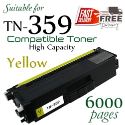 Brother TN-359 Yellow (Compatible), HL-L8250cdn, L8350cdw, MFC-L8600cdw, MFC-L8850cdw, MFC-L9550cdw