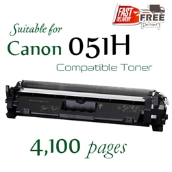 Canon 051H (Compatible), ImageCLASS, LBP162dw, MF261d, MF264dw, MF266dn, MF269dw