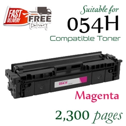 Canon 054H Magenta (Compatible), ImageCLASS, MF641Cw, M643Cdw, MF645Cx, LBP621Cw, LBP623Cdw