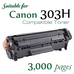 Canon 303H (Compatible), LaserSHOT LBP2900B, LBP3000