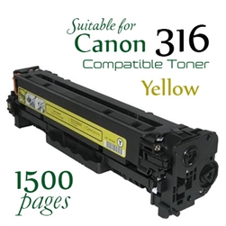 Canon 316 Yellow (Compatible), LaserSHOT LBP5050, LBP5050n, LBP8080