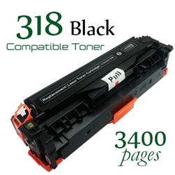 Canon 318 Black (Compatible), LaserSHOT, LBP7200c, LBP7200cd, LBP7200cdn, imageClass LBP7600c, LB7660c, LBP7680cx