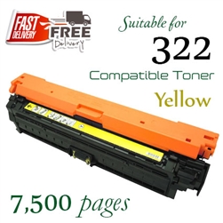 Canon 322 Yellow (Compatible), LaserSHOT LBP9100cdn, LBP9500c, â€‹LBP9600c, LBP9510c, LBP9650c