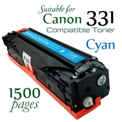 Canon 331 Cyan (Compatible), ImageCLASS LBP7100cn, LBP7110cw, MF621cn, MF628cw, MF8210cn, MF8280cw