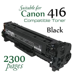 Canon 416 Black (Compatible), imageCLASS MF8010cn, MF8030cn, MF8040cn, MF8050cn, MF8080cw