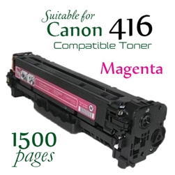 Canon 416 Magenta (Compatible), imageCLASS MF8010cn, MF8030cn, MF8040cn, MF8050cn, MF8080cw