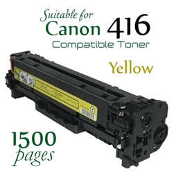 Canon 416 Yellow (Compatible), imageCLASS MF8010cn, MF8030cn, MF8040cn, MF8050cn, MF8080cw