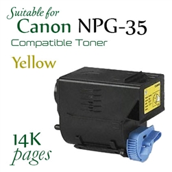 NPG35 Yellow (Compatible), Canon imageRUNNER IRC2550, IRC2880, IRC3080, IRC3380, IRC3580